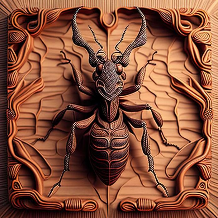 3D модель Myrmecia pulchra (STL)